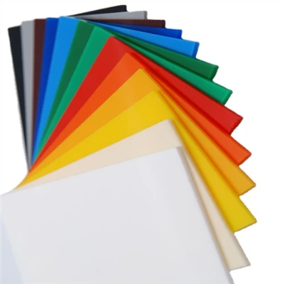 ABS-gecoate acrylplaat