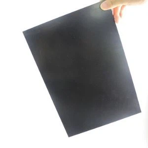 Gepersonaliseerd aangepast ABS hoogglans kunststof blad
