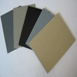 Onbreekbaar licht grijze kunststof ABS Matt Sheet