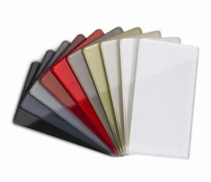 Hoogglans acryl ABS PMMA ABS-platen met PE-folie