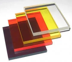 Hoogglanzende acrylplaten van goede kwaliteit